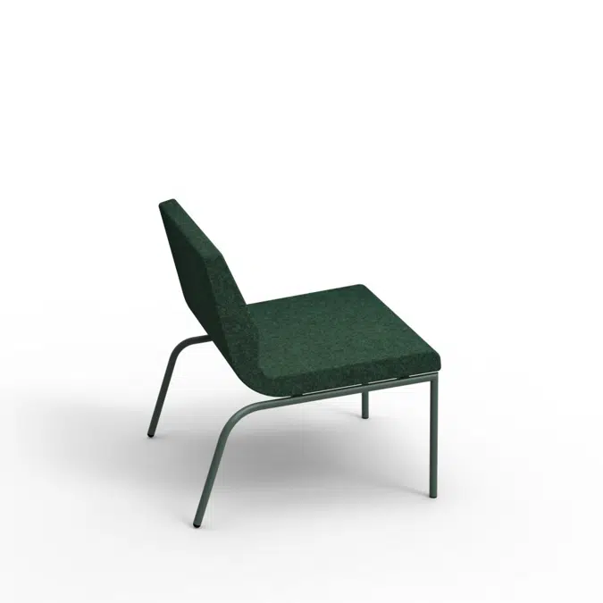 EMA L4 lägre fåtölj, Loungestolen