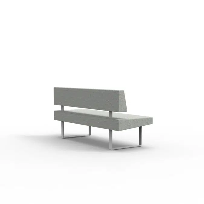 TRAIN S02 Sectional and bench sofa