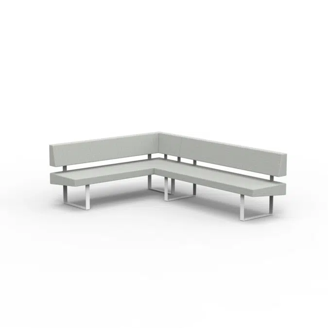 TRAIN S02 Sectional and bench sofa