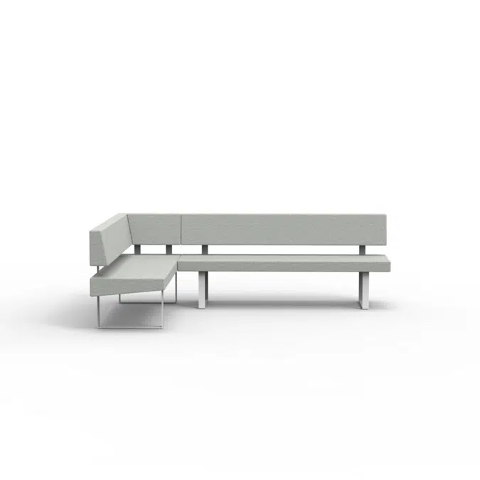 TRAIN S02 Sectional and bench sofa