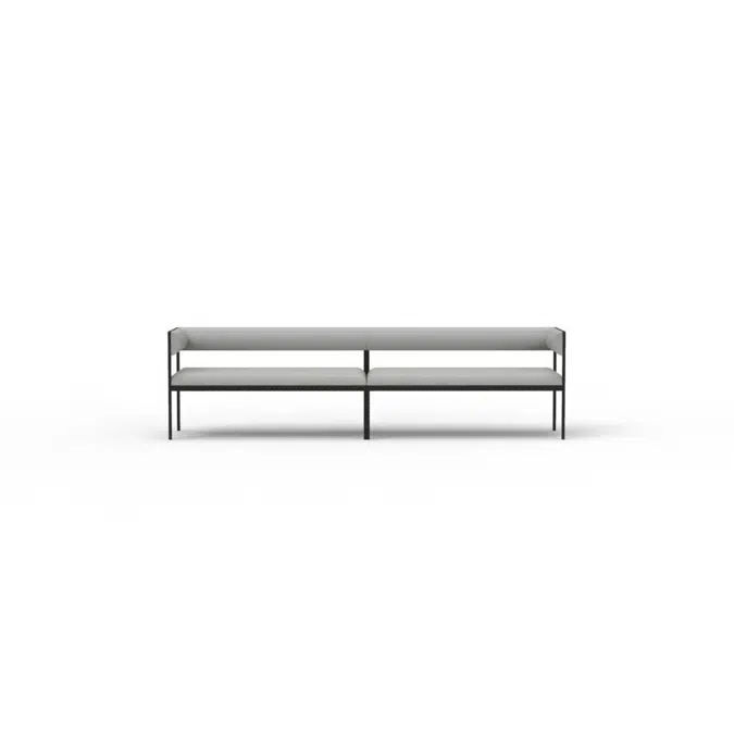 FENCE M140 2-seater sofa