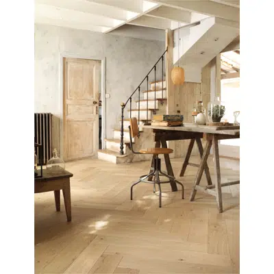 Image for Wood floor French oak Authentic Bois flotté, Herringbone