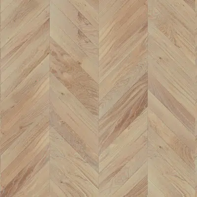 Wood floor French oak Zenitude Tufeau, Chevron için görüntü