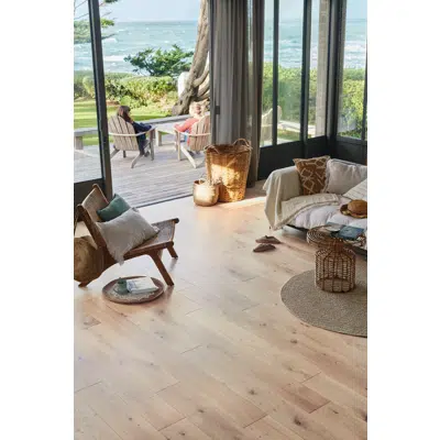 画像 Wood floor French oak Zenitude Bois naturel oil, Diva