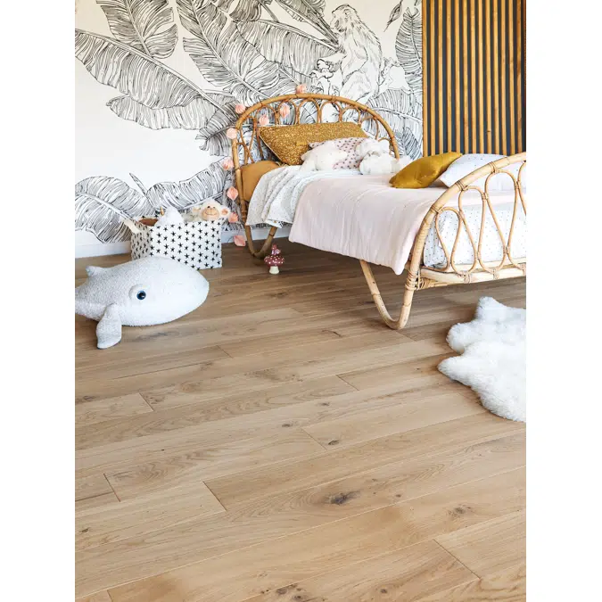 Wood floor French oak Zenitude Bois flotté, Diva