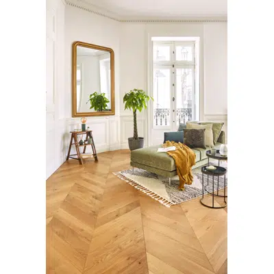 Зображення для Wood floor French oak Zenitude Miel, Chevron