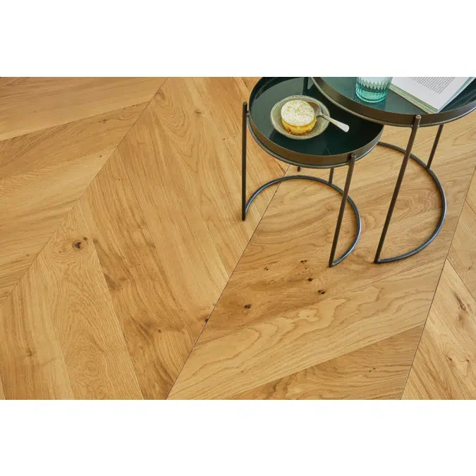 Wood floor French oak Zenitude Miel, Chevron