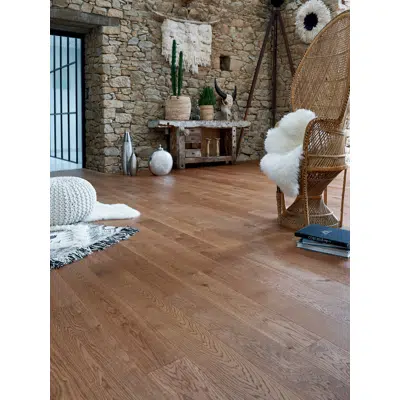 Image for Wood floor French oak Authentic Cuir, Diva