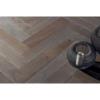 Imagem para Wood floor French oak Zenitude-Origine Flanelle, Herringbone}