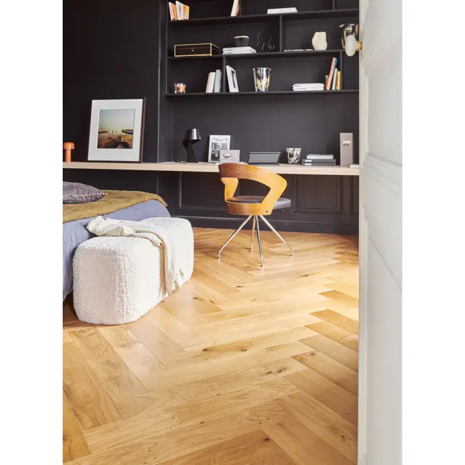 Parquet Chêne Zenitude Miel, Bâton Rompu
