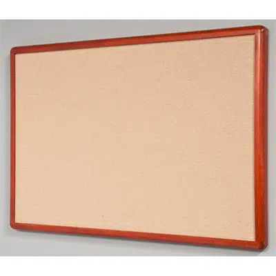 Image pour Presentation Board, Hardwood Frame Tackboard