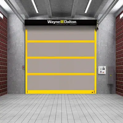 Image for Strutted Interior and Exterior High Speed Fabric Doors Model 882 ADV-Xtreme