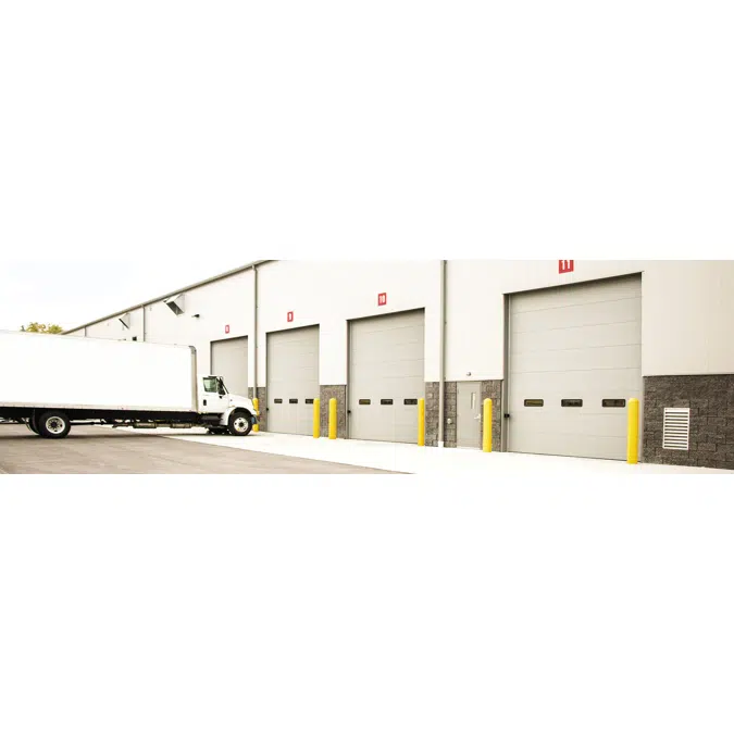 Insulated Sectional Steel Doors ThermoMark™ Model 530