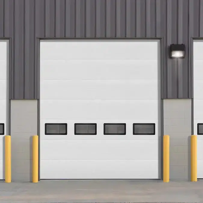 Insulated Sectional Steel Doors ThermoMark™ Model 530