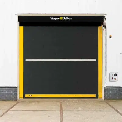 High Speed Exterior Rubber Doors Model 885 ADV-Xtreme için görüntü