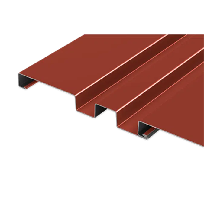 Box Rib 4 Precision Series metal wall panel