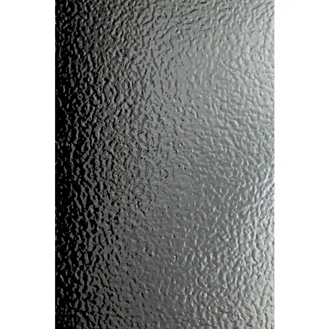 Panneau décoratif d'interieur Alu. "Lava" teinté gris fumé D474/636