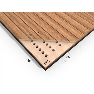 Image for MDF blade 3-29 Draven oak 09