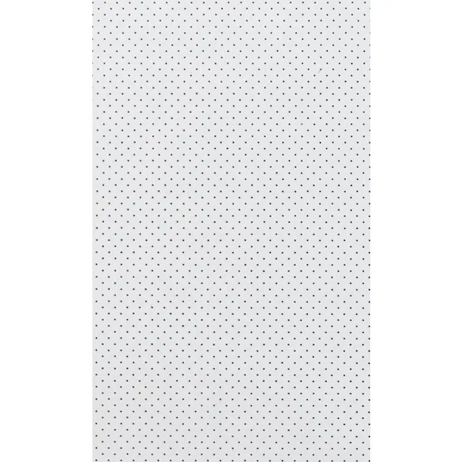 Micro perforation panels 0.5x2.7 decor white HUBMICROR-BL