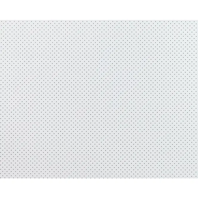 Micro perforation panels 0.5x2.7 decor white HUBMICROR-BL