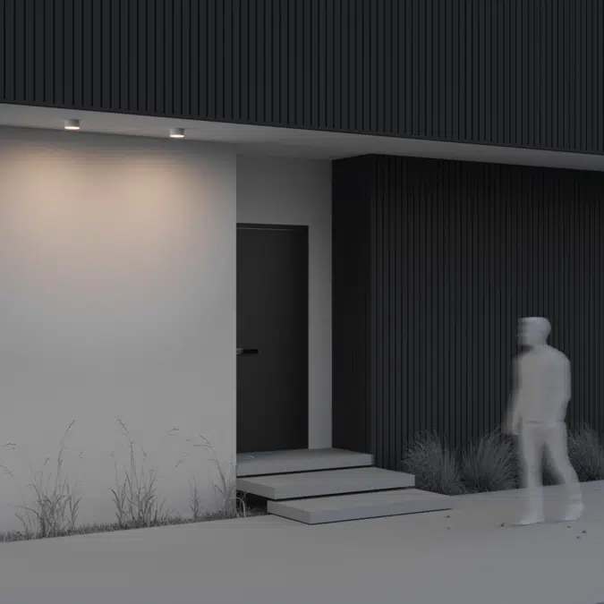 Outdoor ceiling lamp Zon IP