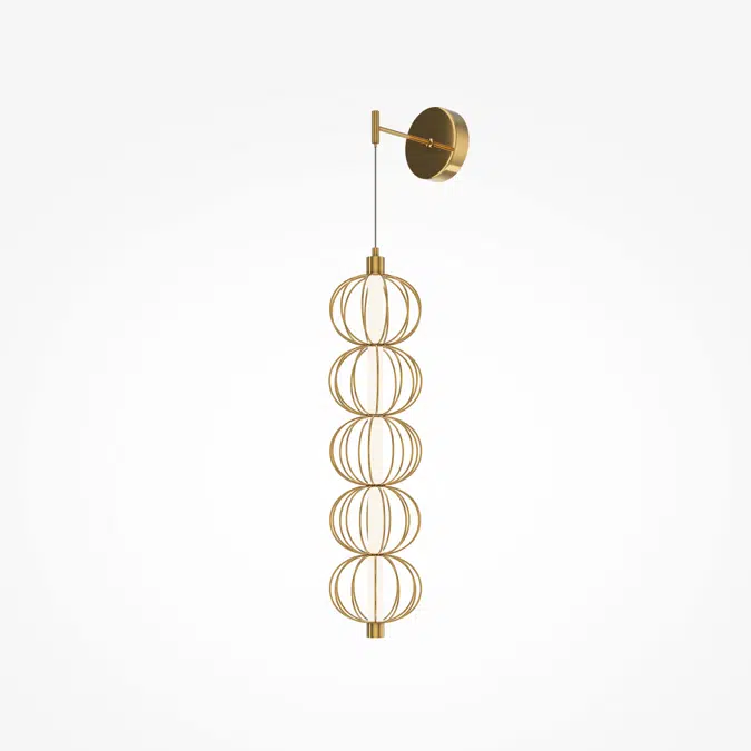 Wandleuchte  Golden Cage