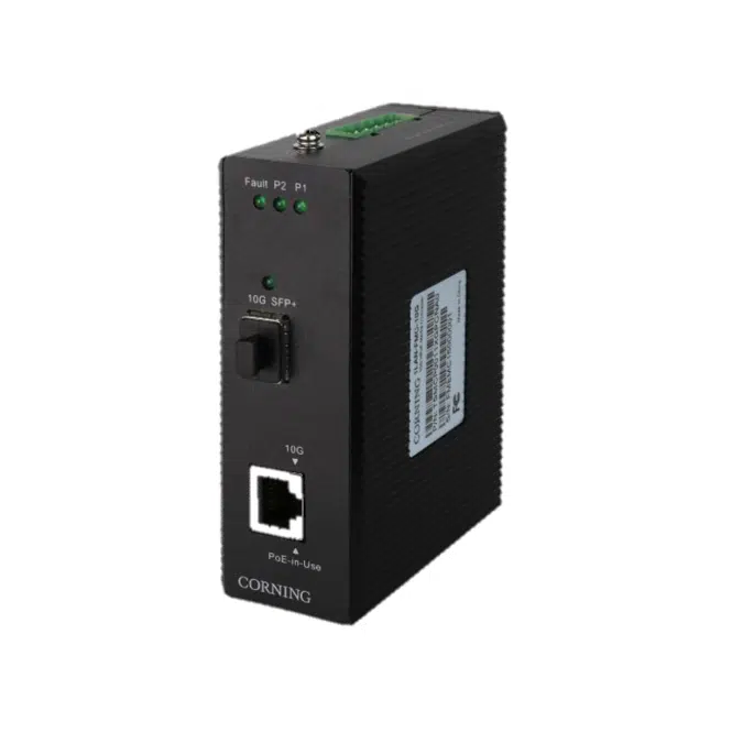 Everon™ 10G HPoE Media Converter 1LAN-FMC-10G