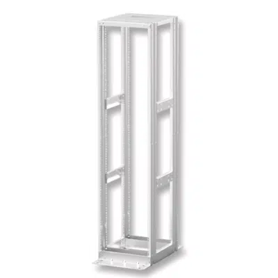 afbeelding voor Four-Post Rack with 8"/10"/12" Vertical Manager