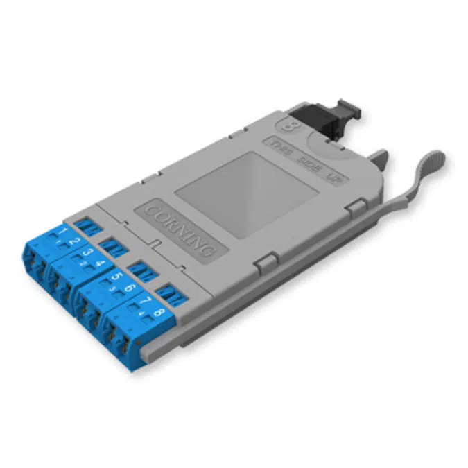 EDGE8® MTP® to LC Duplex Module, 8F, Bend-Improved Single-Mode (OS2)