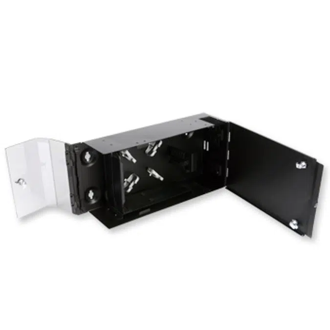 Wall-Mountable Closet Housing (WCH-CLSSC-12P) Holds 12 CCH connector panels