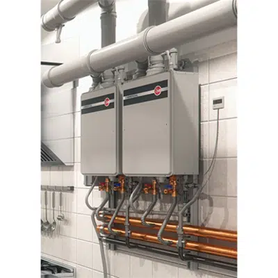 kuva kohteelle Commercial Tankless System - Wall Hung