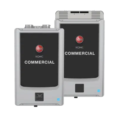 imagem para IKONIC Commercial Condensing Tankless with Recirculation