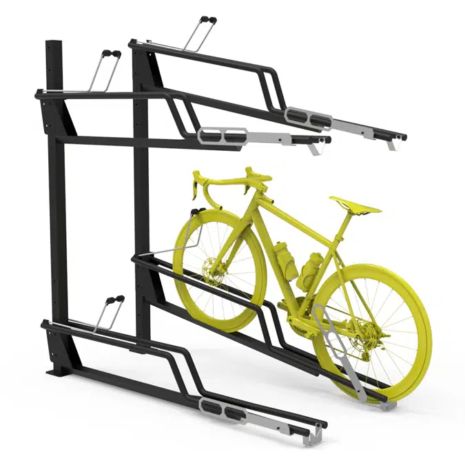 The Twin-Tier Bike Parking Solution