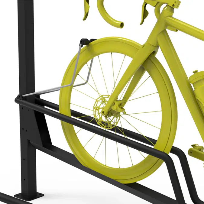 The Twin-Tier Bike Parking Solution