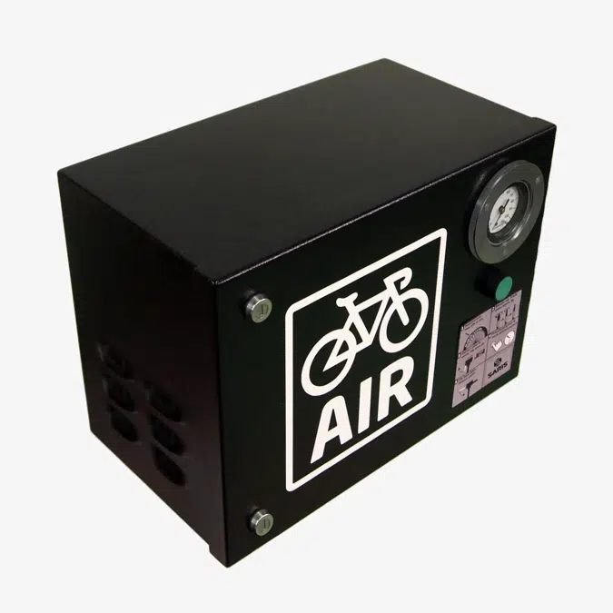 Electric Bike Pump - Automatic Wall-Mounted Tire Inflator for Bicycles