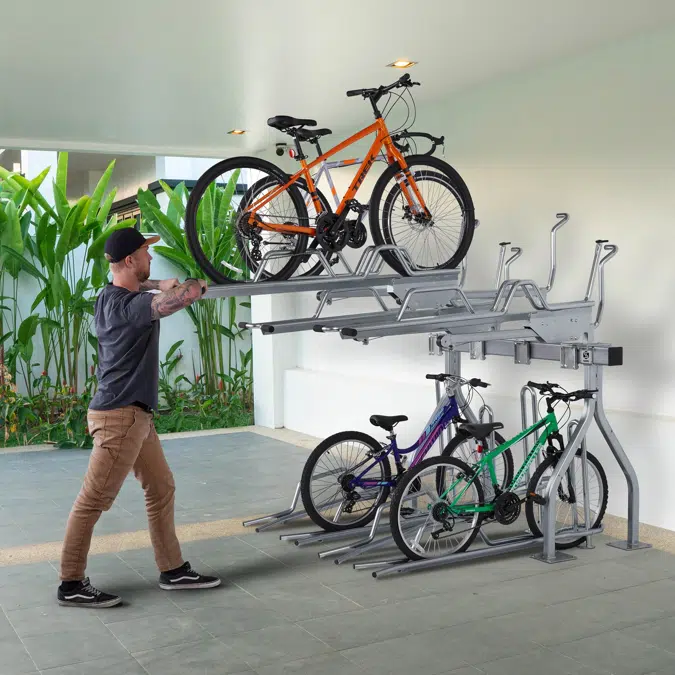 Stack Rack Bike Parking Solution