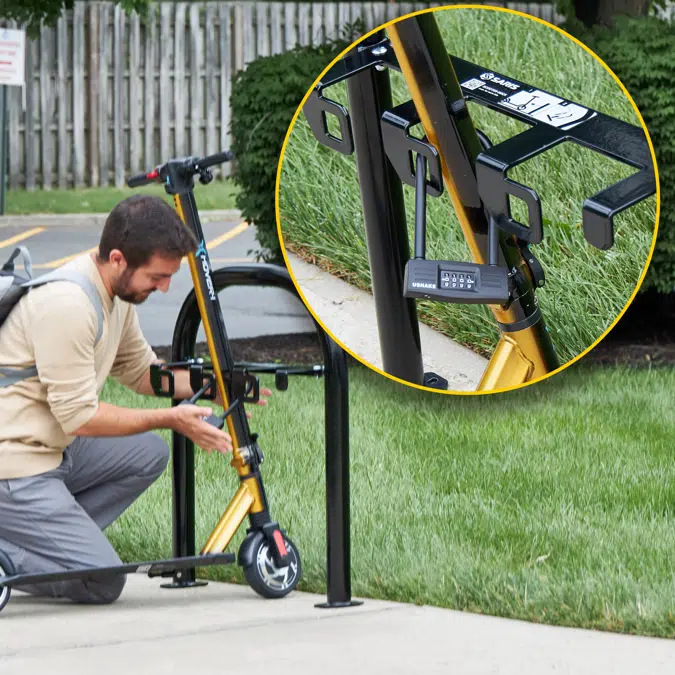 Scooter Dock - Secure & Efficient Scooter Parking Rack