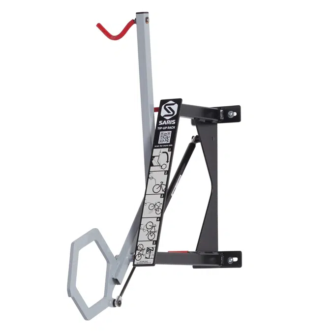 Tip-Up Bike Rack - Space-Saving & Lift-Assist Bike Rack