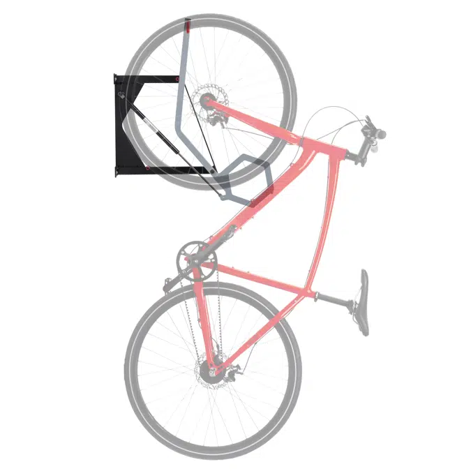 Tip-Up Bike Rack - Space-Saving & Lift-Assist Bike Rack