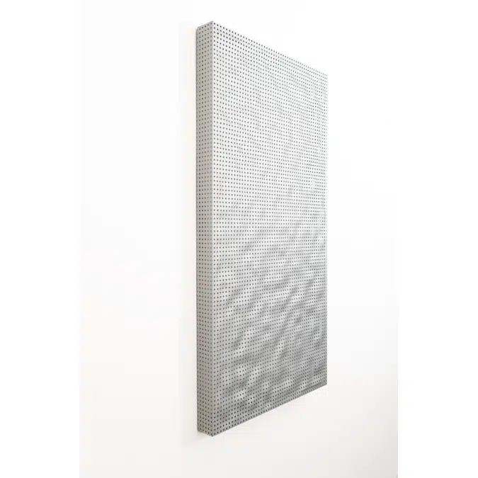 Acoustic panel broadband absorber