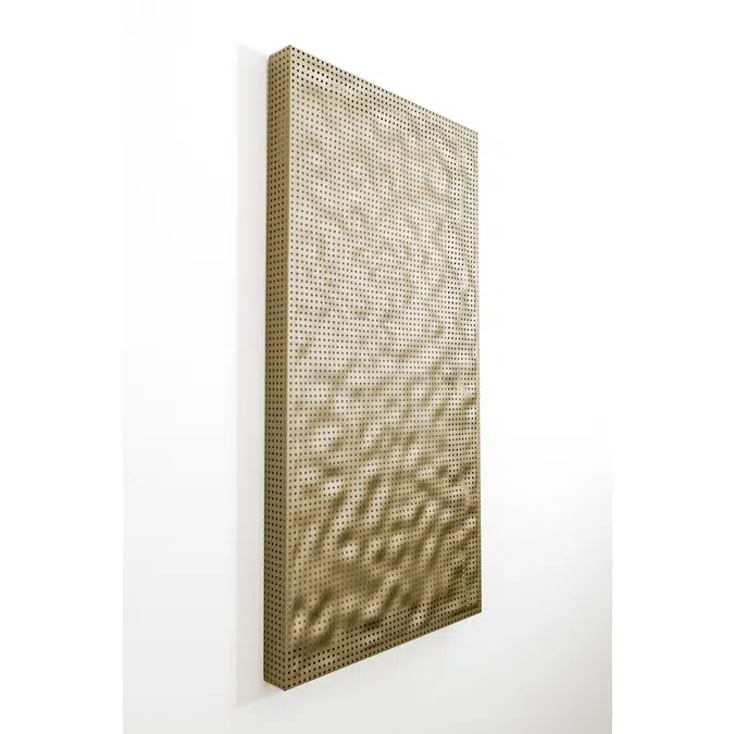 Acoustic panel broadband absorber