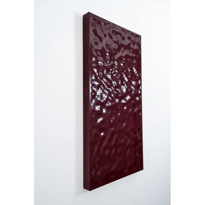 Acoustic panel broadband absorber