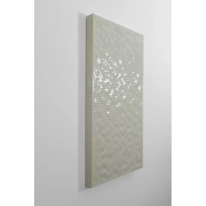 Acoustic panel broadband absorber