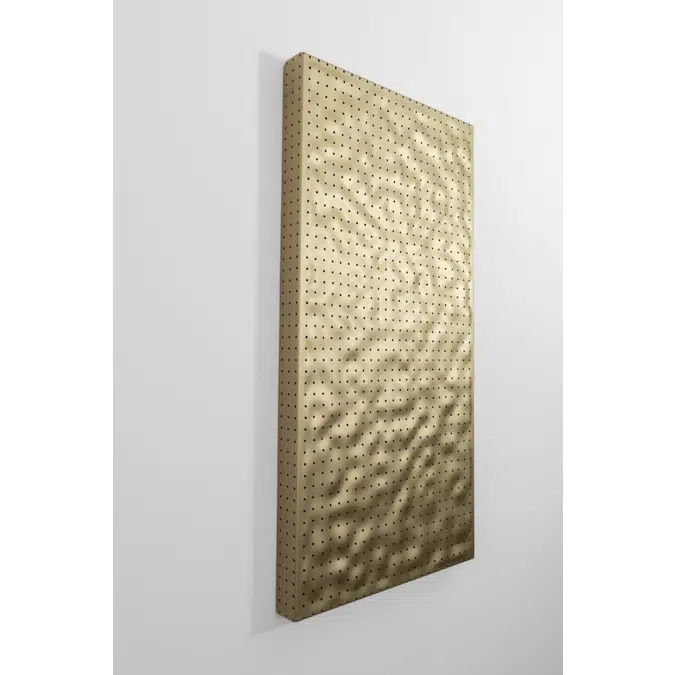 Acoustic panel depth absorber