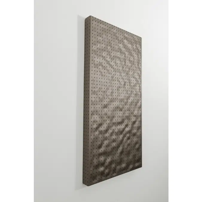 Acoustic panel depth absorber