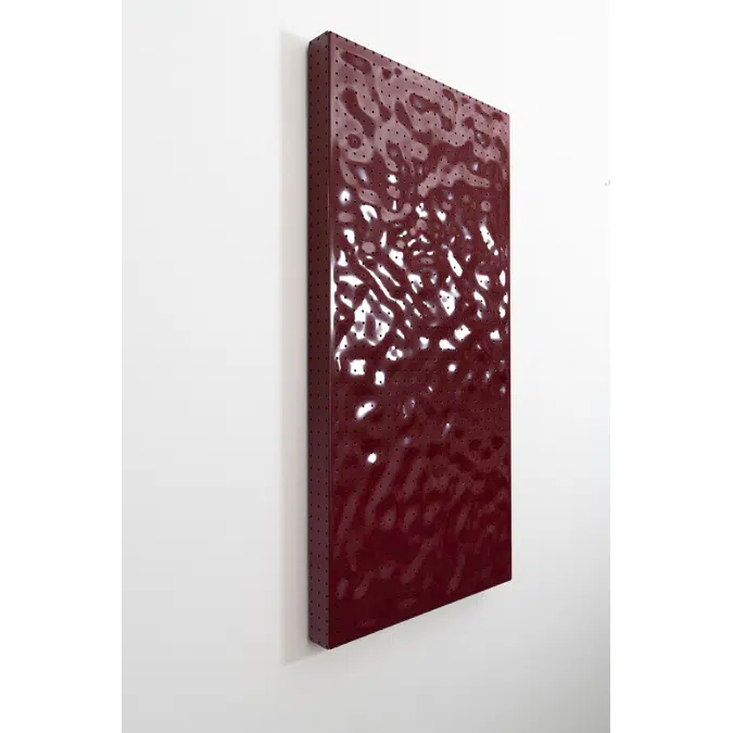 Acoustic panel depth absorber