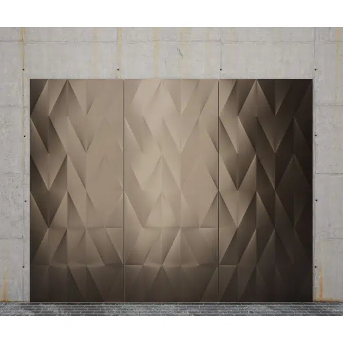Metal panel UNFOLDED