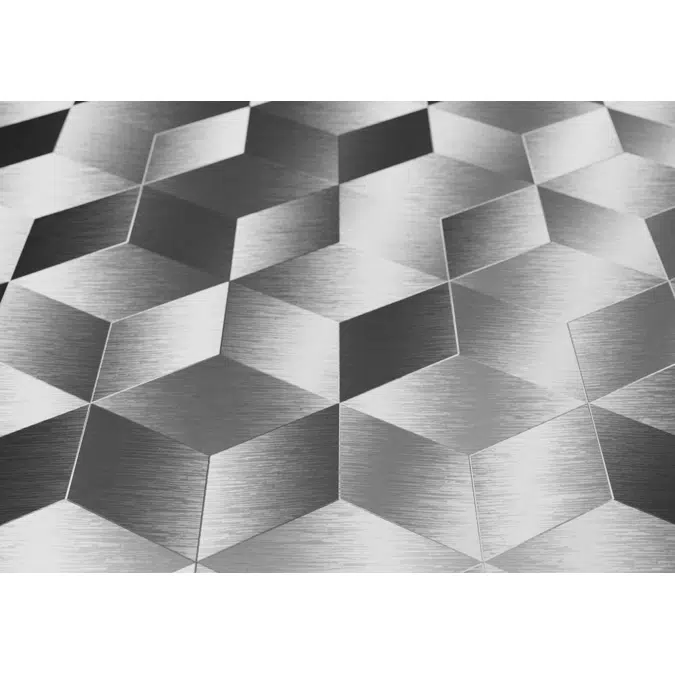 Metal panel CUBES