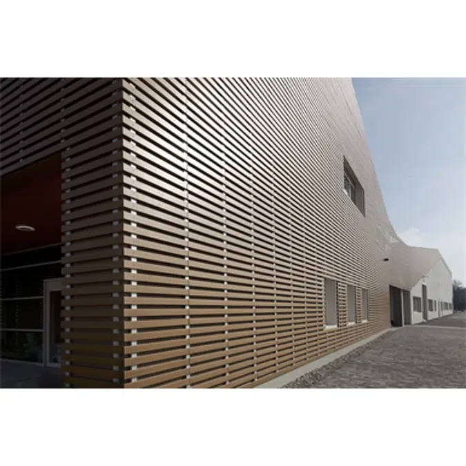 Ecowood_WPC brise soleil profile 75x15 mm (2.95 x 0.59 inches)