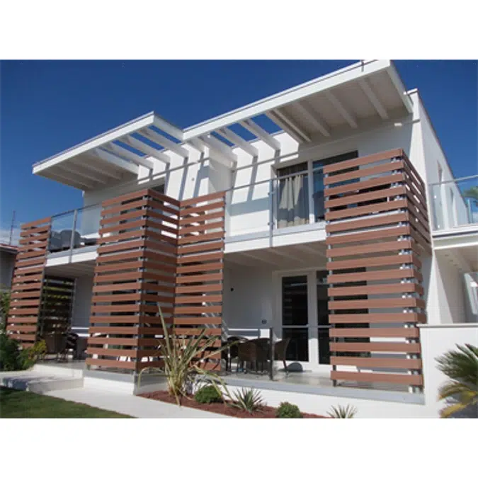 Ecowood_WPC brise soleil profile 75x15 mm (2.95 x 0.59 inches)